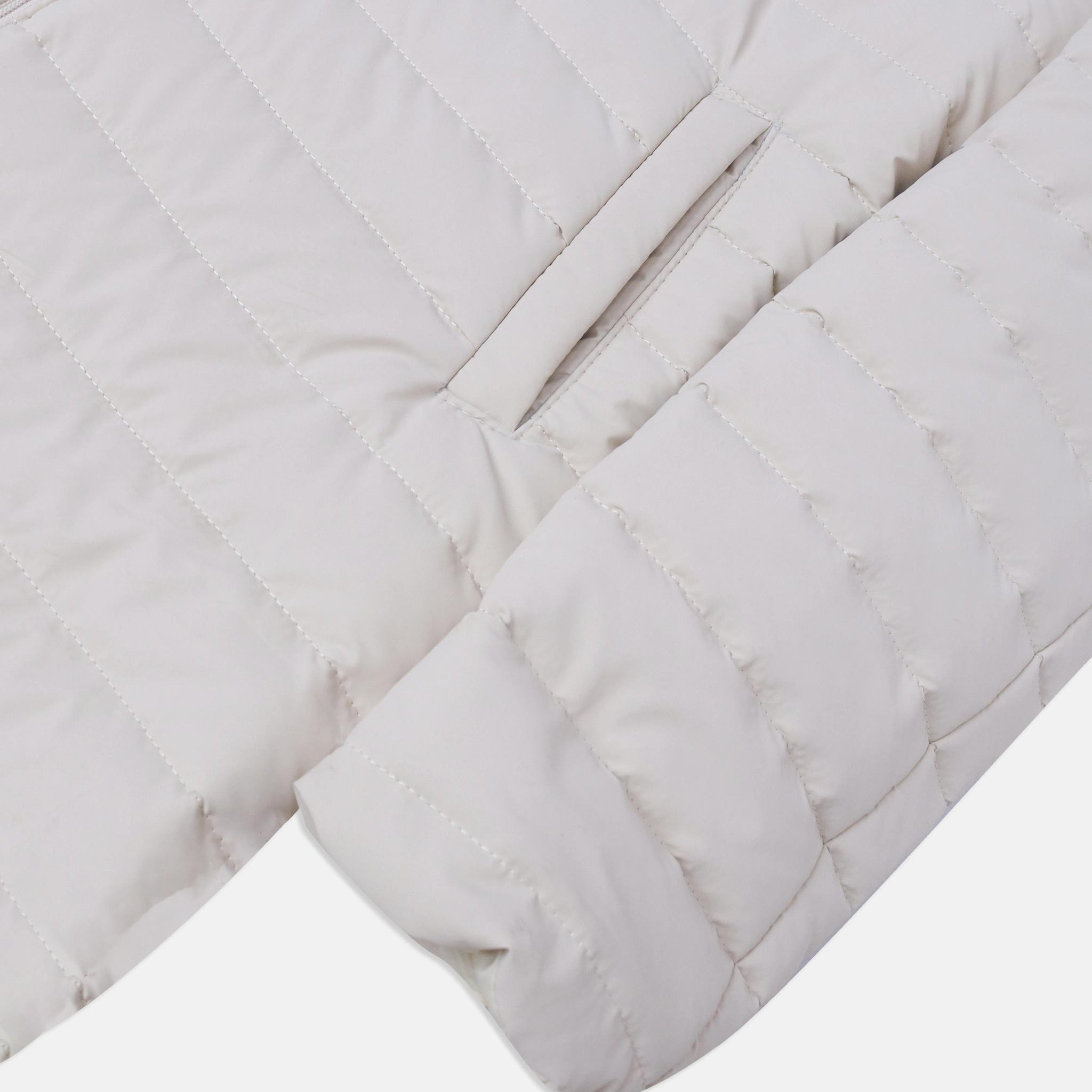 Long water-repellent  puffer jacket media preview 2