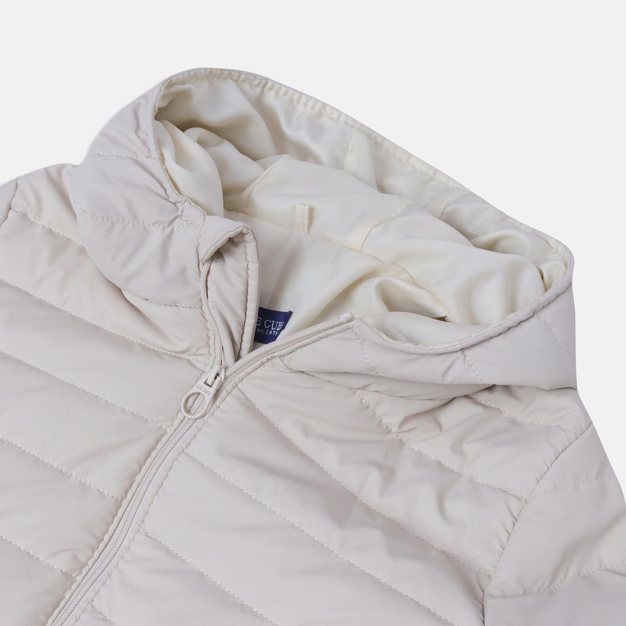 Long water-repellent  puffer jacket media preview 3