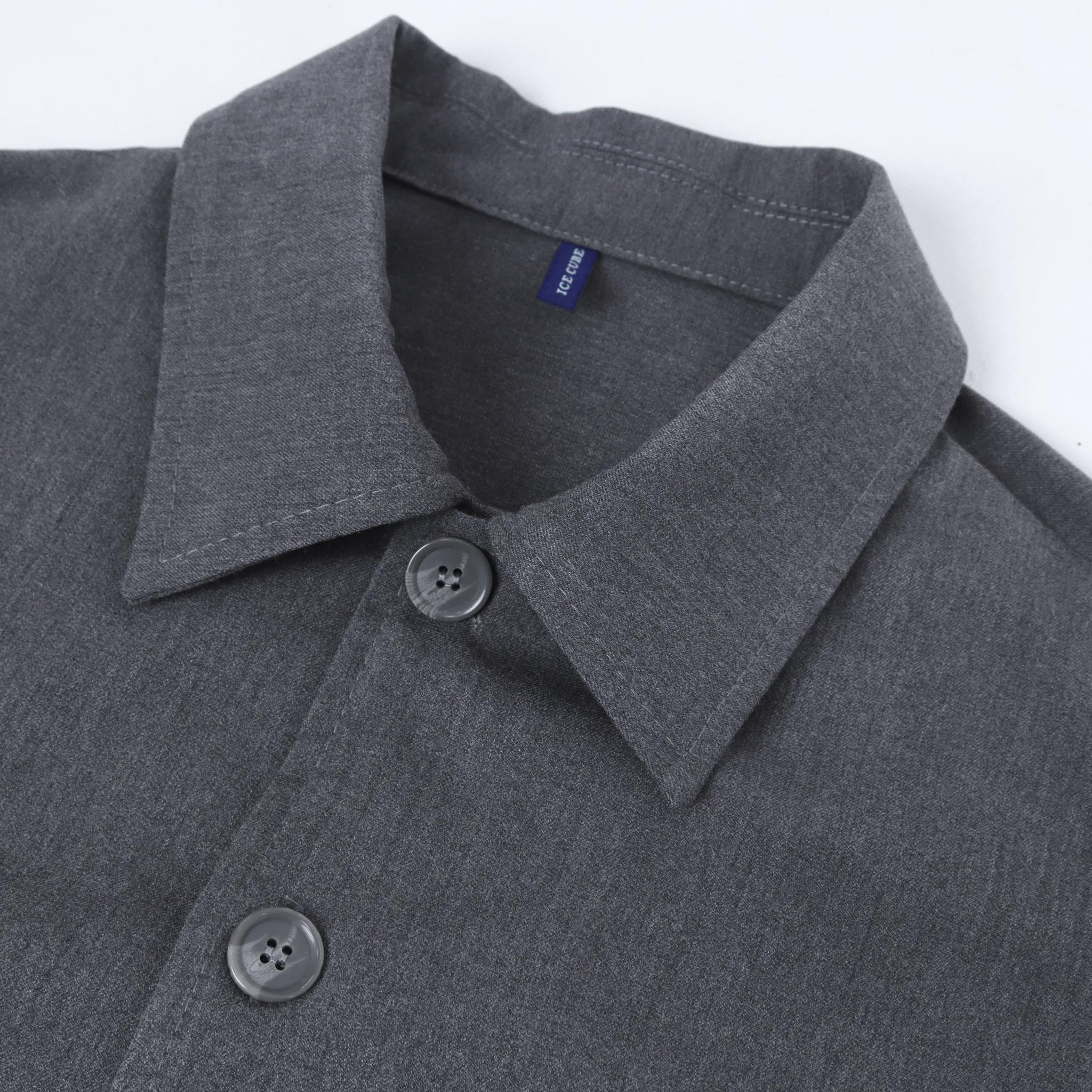 Men's Button-Front Stretch Jacket media preview 2