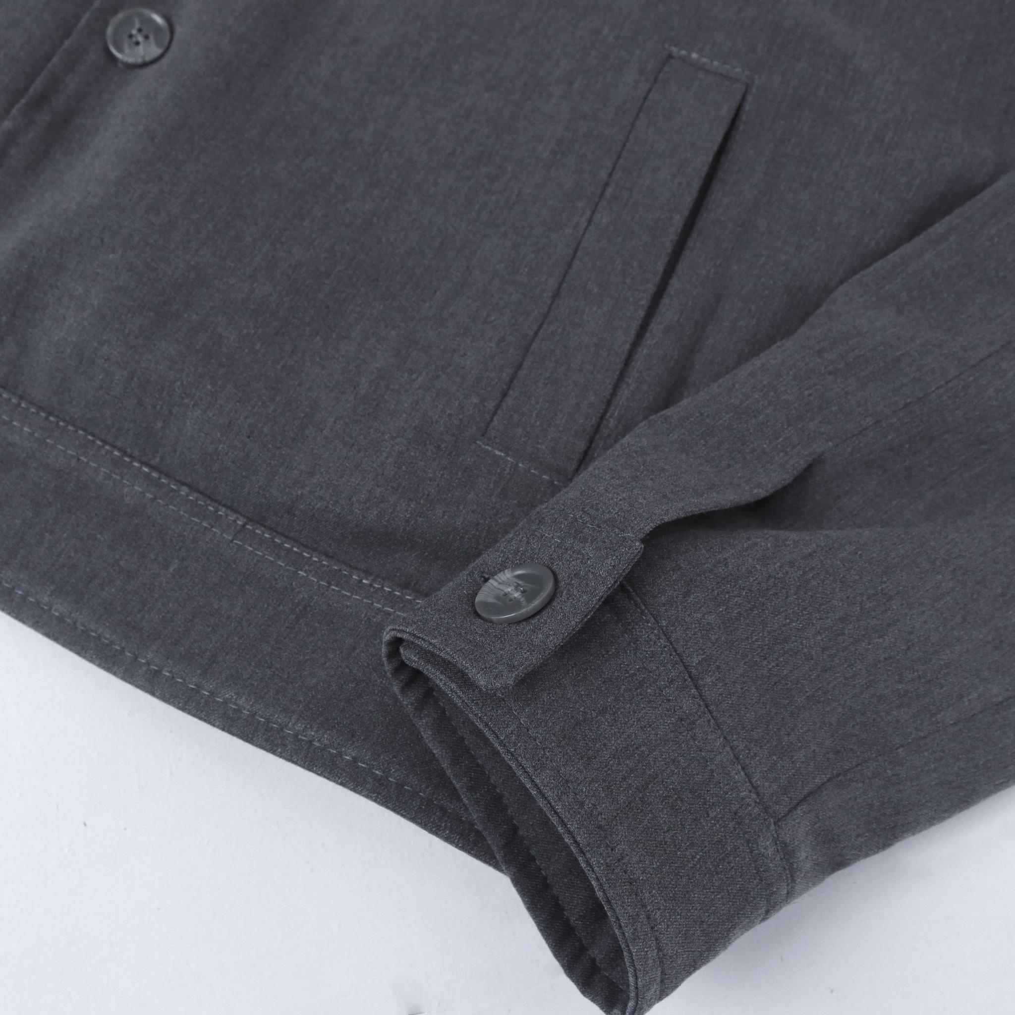 Men's Button-Front Stretch Jacket media preview 3