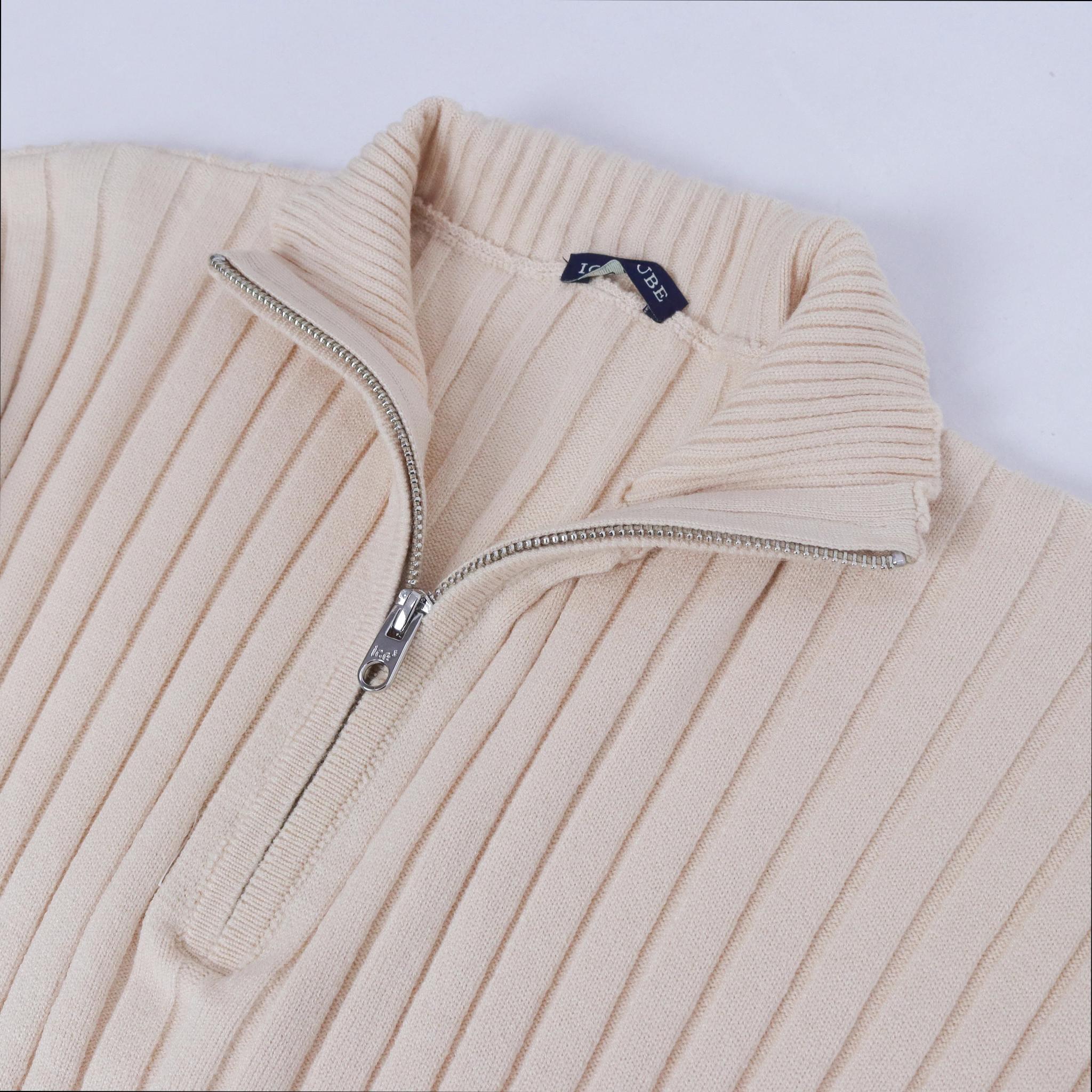 Half-Zip Knit Sweatshirt media preview 2