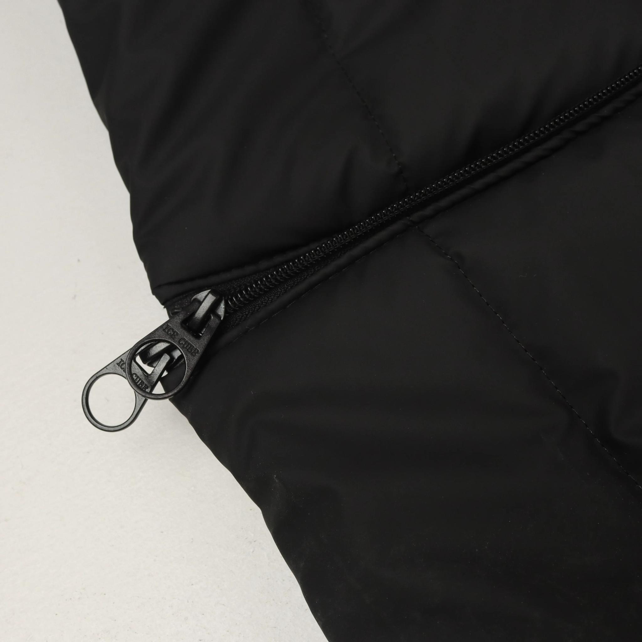 Long water-repellent  puffer jacket media preview 3