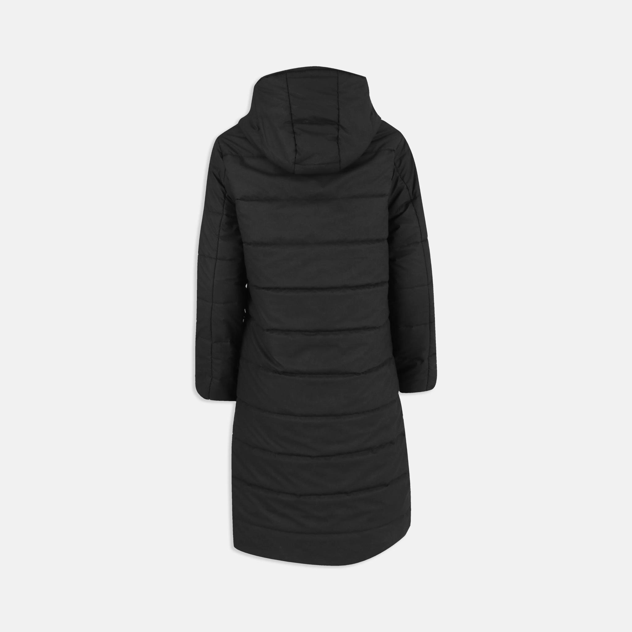 Long water-repellent  puffer jacket media preview 4