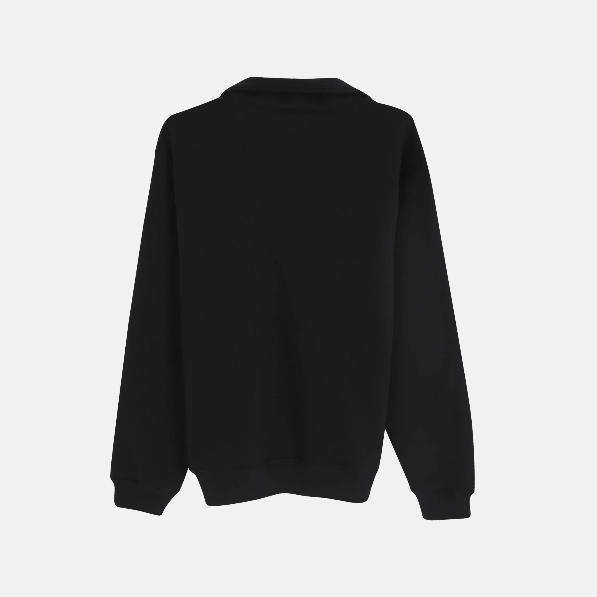 سويت شيرت رجالي من الصوف بسحاب ربع media preview 3