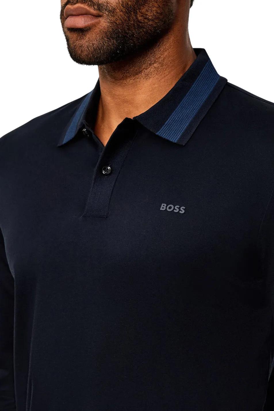 بولو شيرت رجالي بتصميم كلاسيكي media preview 2