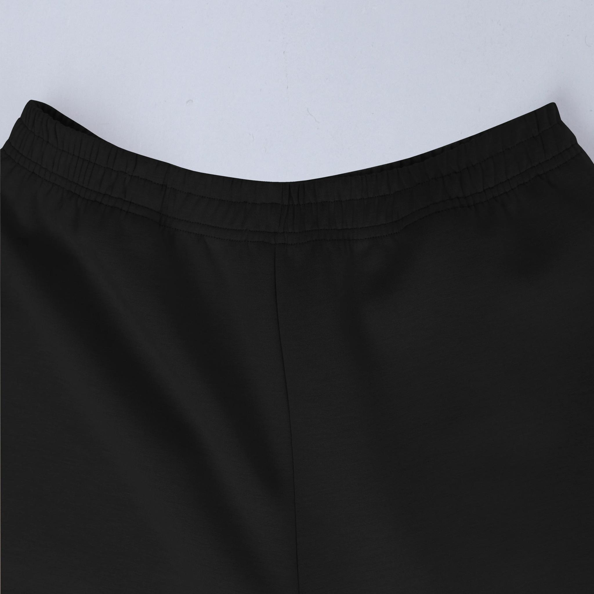 بنطلون واسع الساق من قماش الجيرسي الناعم media preview 2