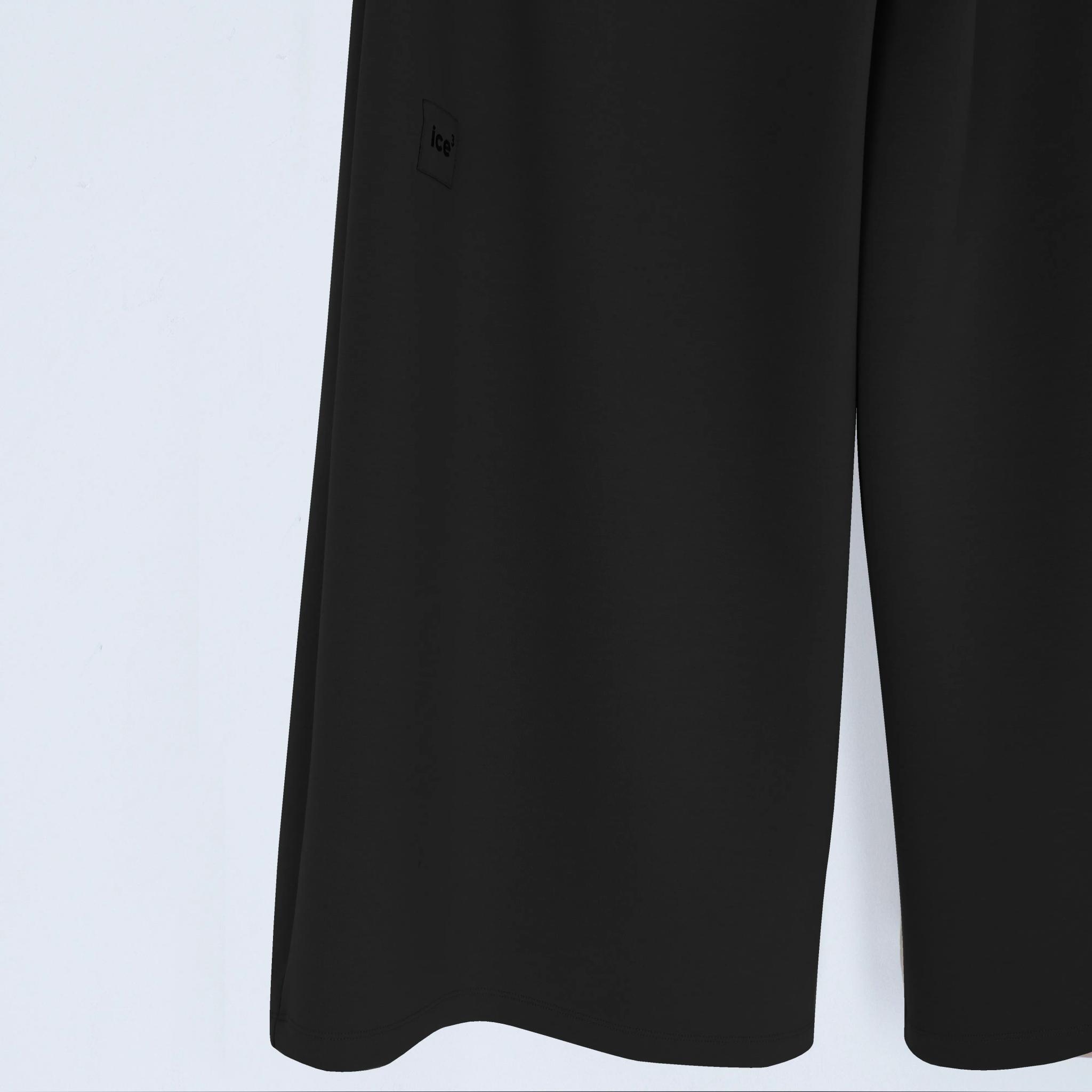 بنطلون واسع الساق من قماش الجيرسي الناعم media preview 3