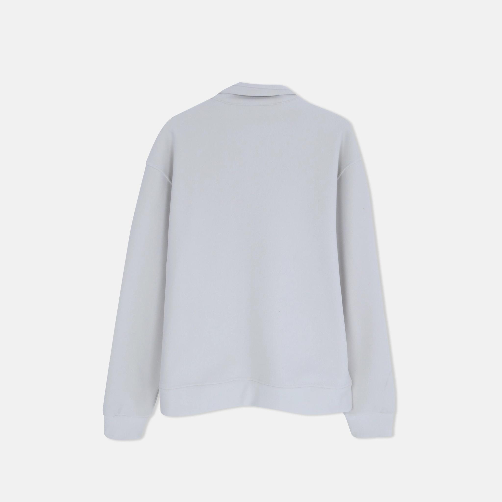 جاكيت رجالي بسحاب كامل ورقبة عالية media preview 4