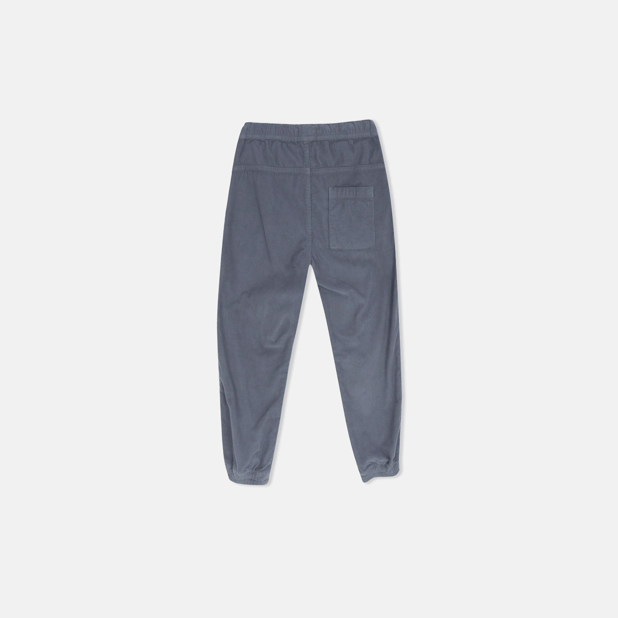 بنطلون مخملي للأولاد برباط. media preview 3