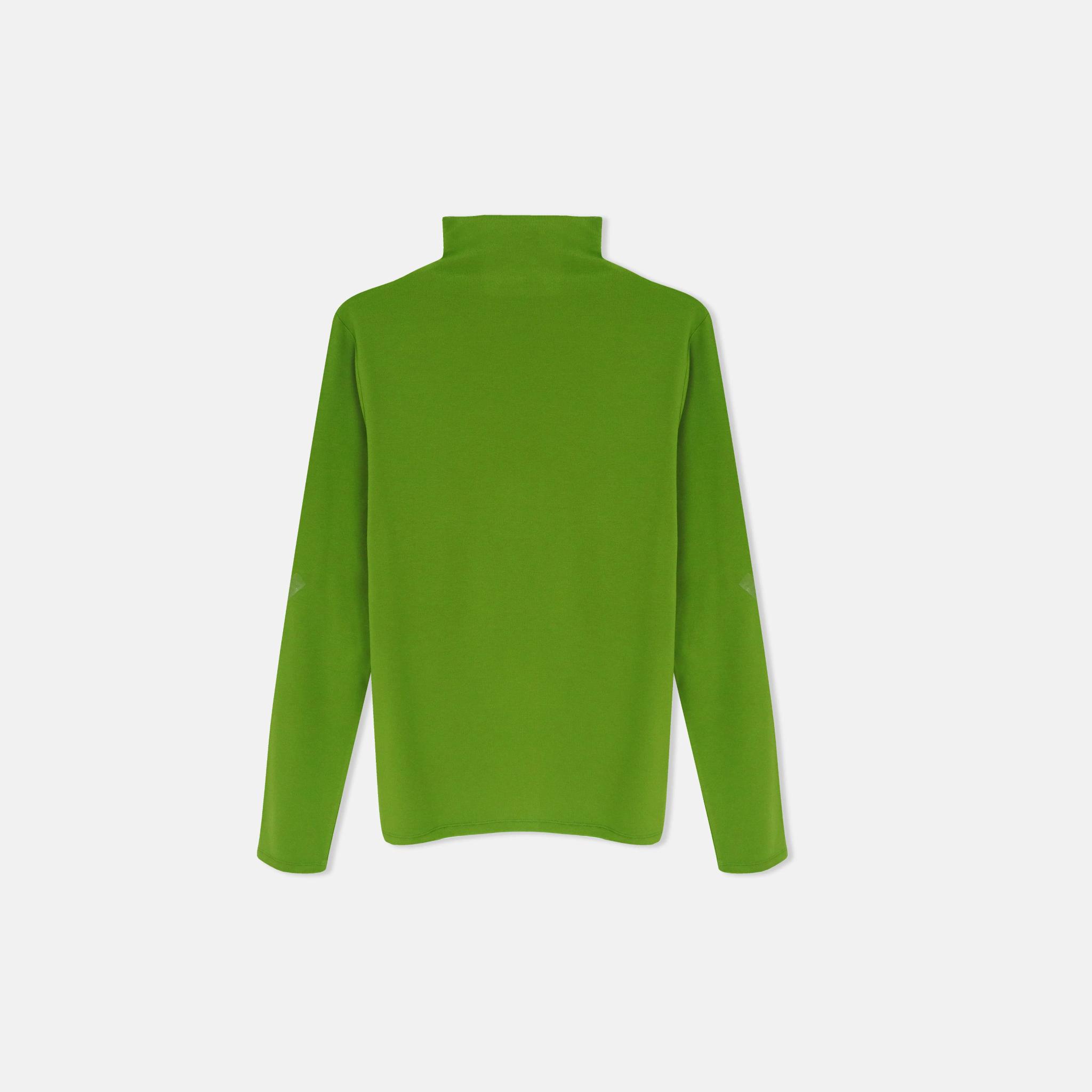 كنزة نسائية بأكمام طويلة ورقبة عالية media preview 3