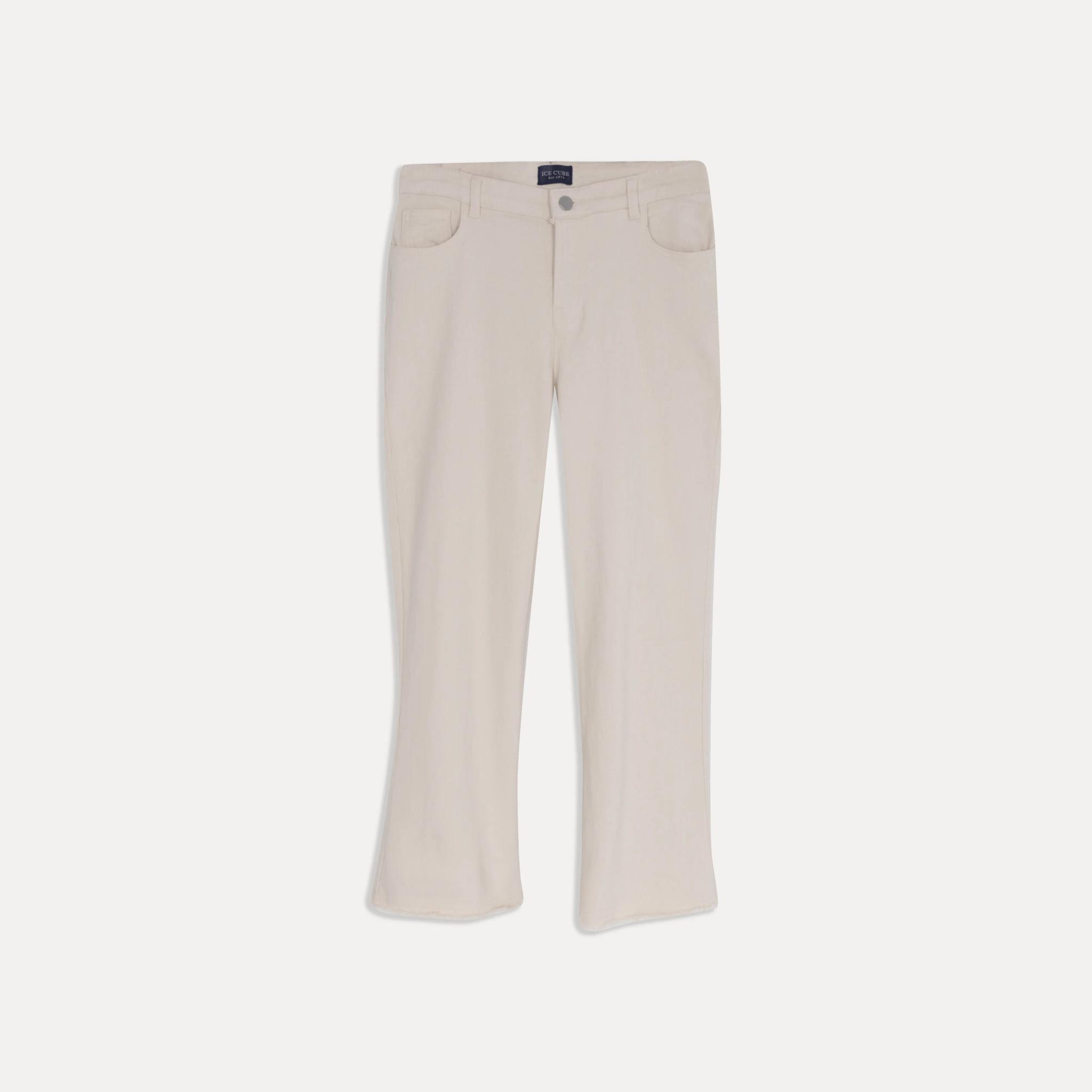 Women's Cotton Spandex Blend Tailored Pants media preview 5