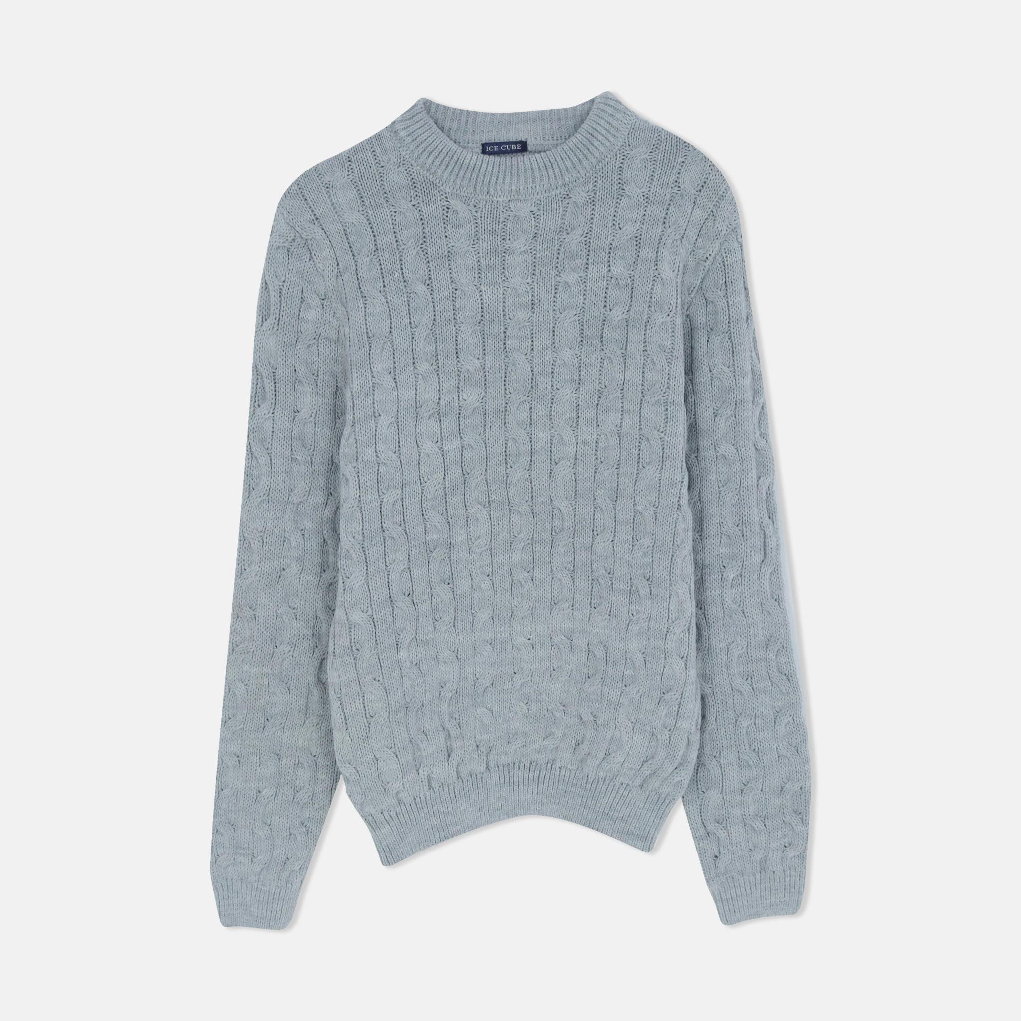 Classic crew neck sweater media preview 3