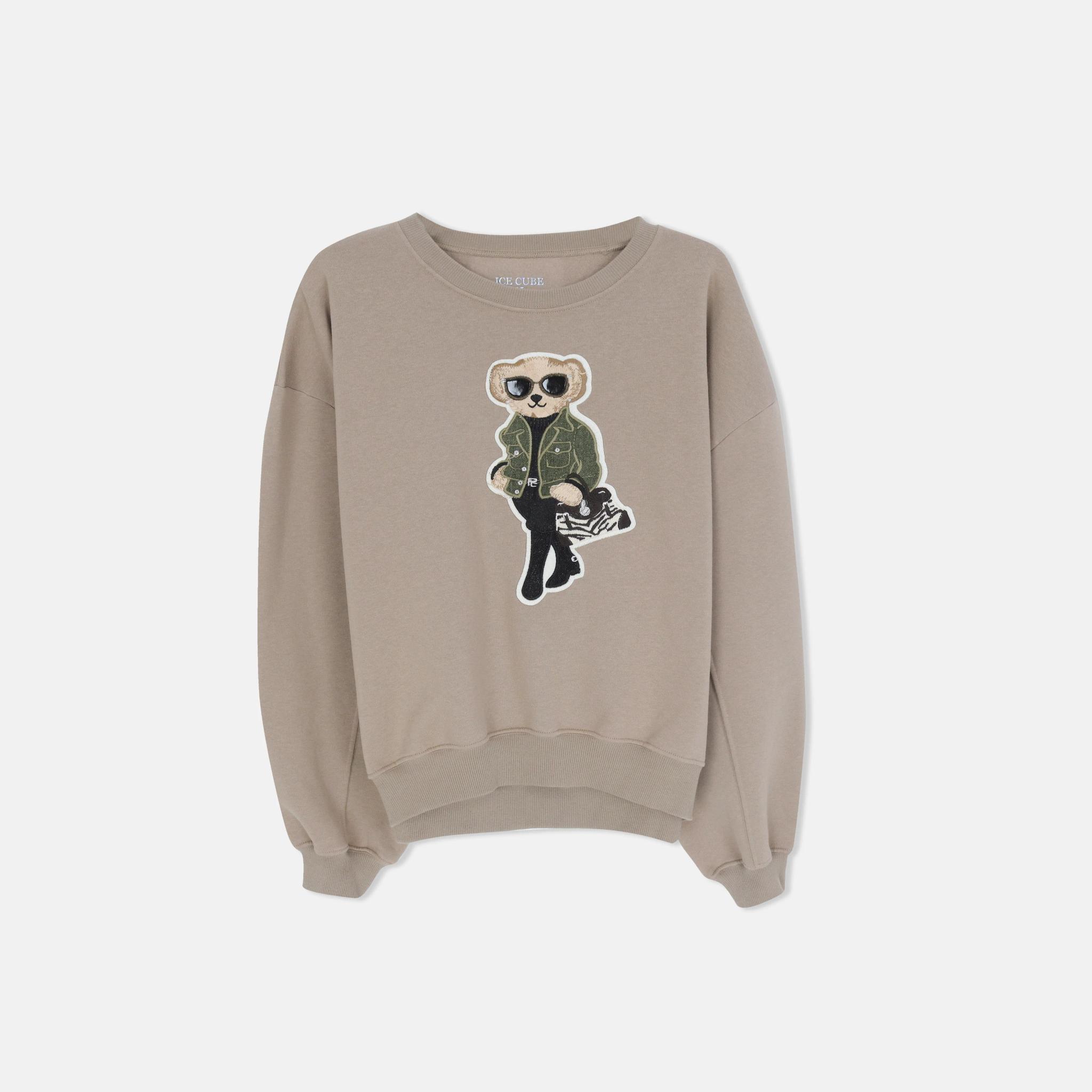 سويت شيرت نسائي برسومات الدب media preview 4