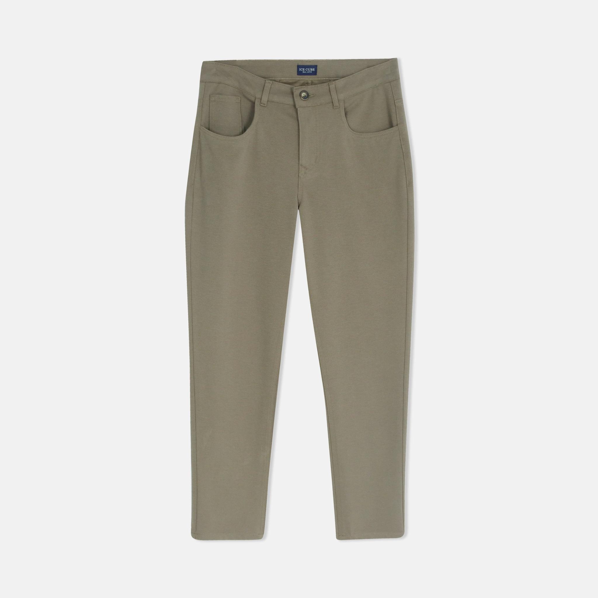 Men’s Stretch Linen-Blend Slim Fit Pants product image