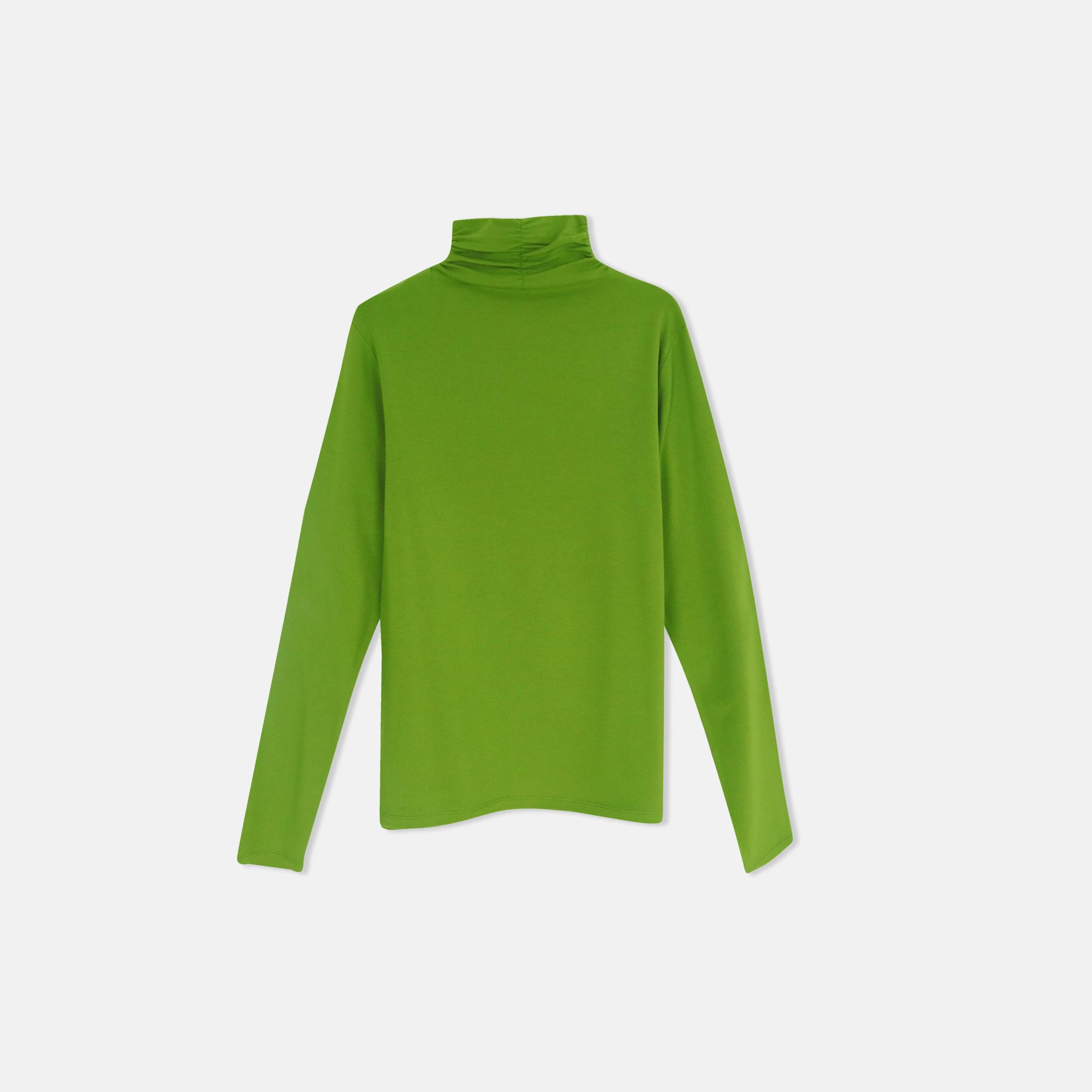 كنزة نسائية بأكمام طويلة ورقبة عالية product image